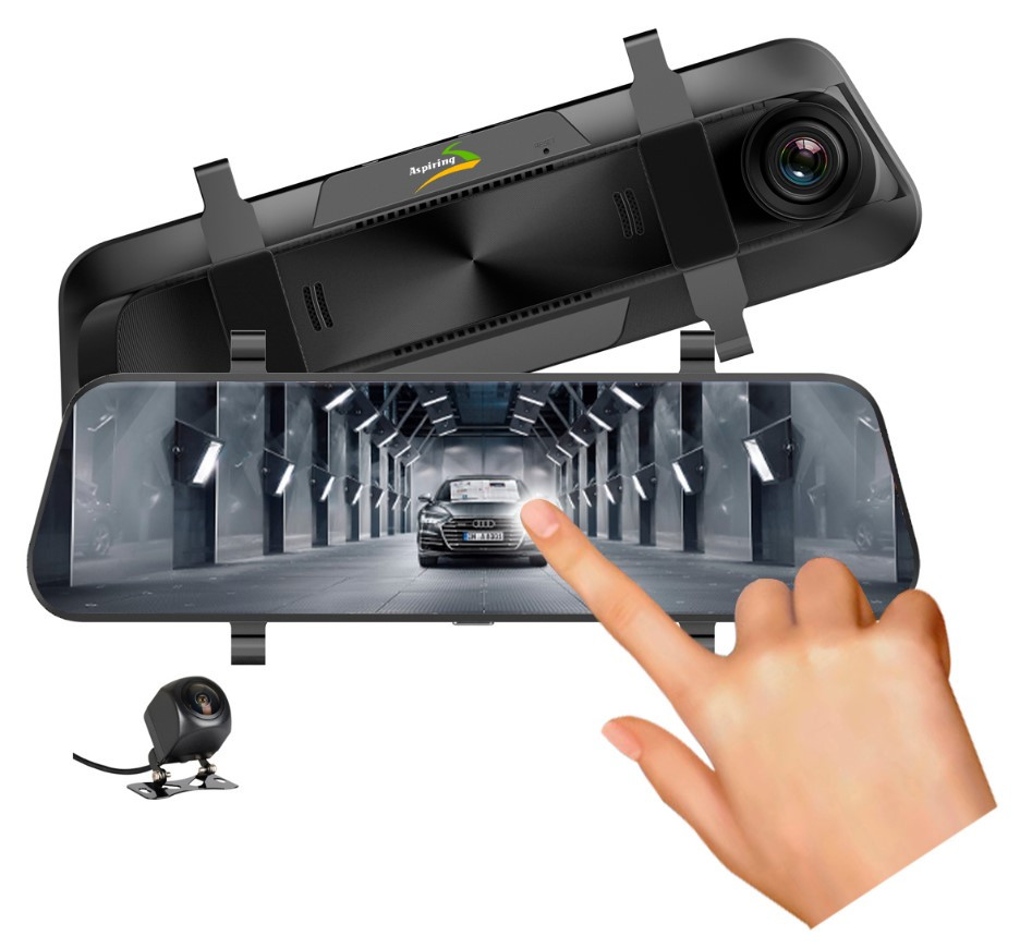 Видеорегистратор-зеркало Aspiring Maxi 3 Speedcam, WIFI, GPS, ADAS (86AS1HF20)