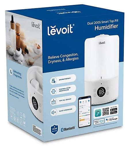 Увлажнитель воздуха Levoit Smart Humidifier Dual 200S (HEAPHULVSEU0035)