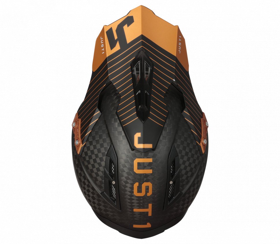 Мотошолом Just1 J12 Pro 10th Bronze White/Black Carbon