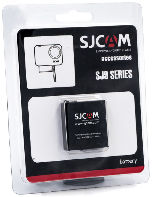 Аккумулятор SJCAM Battery for SJ9 Strike, SJ9 Max, SJ10 Pro