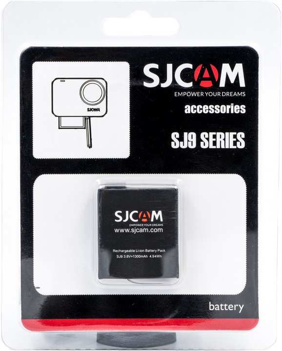Акумулятор SJCAM Battery for SJ9 Strike, SJ9 Max, SJ10 Pro