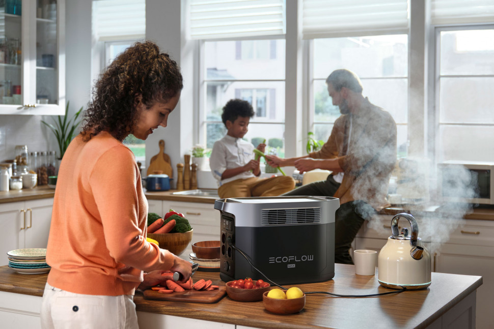 Зарядная станция EcoFlow Delta 2 Max (EFDELTA2Max-EU) (2048 Вт·ч / 2400 Вт)