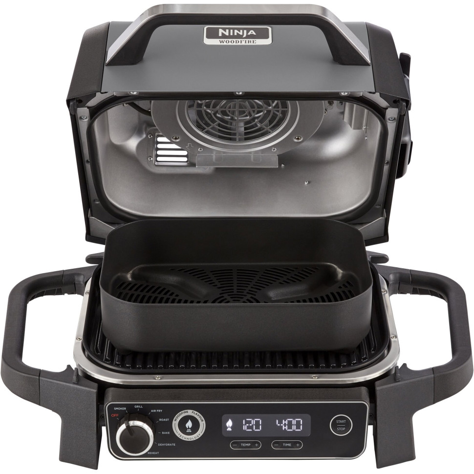 Электрический гриль-барбекю и коптильня Ninja Woodfire (OG701EU)