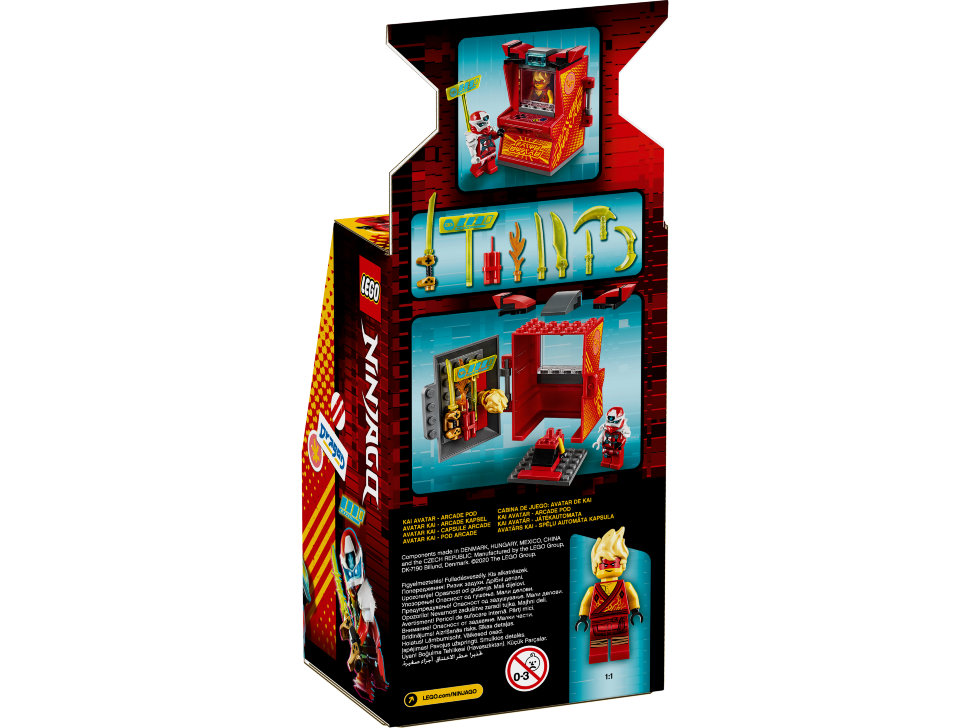 Конструктор Lego Ninjago: игровой автомат Кая (71714)