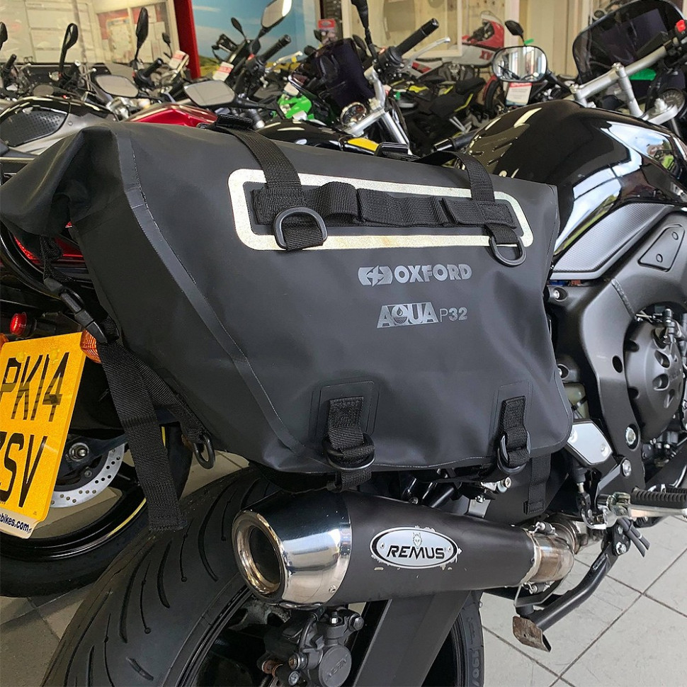 Мотосумки боковые Oxford Aqua P32 Panniers Black (OL755)