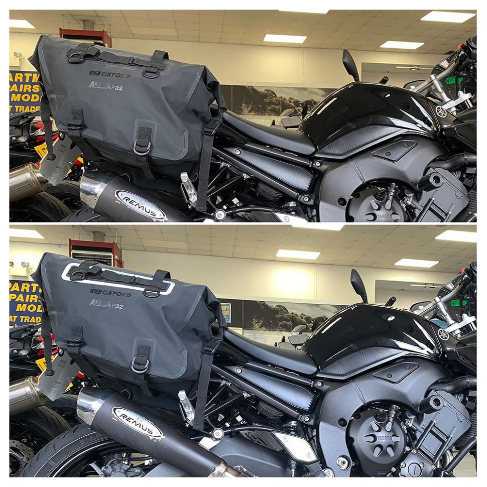 Мотосумки боковые Oxford Aqua P32 Panniers Black (OL755)