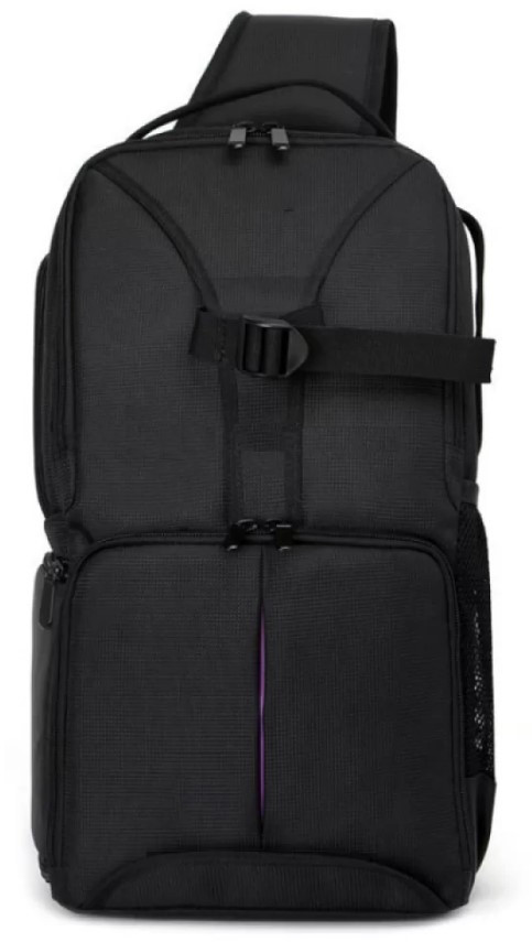 Рюкзак для фотоаппарата Huwang DAC-0303P Black/Purple (57819)