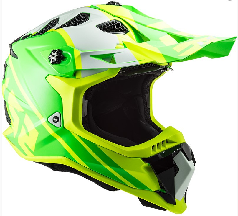 Мотошлем LS2 MX700 Subverter Gammax Gloss H-V Yellow/Green