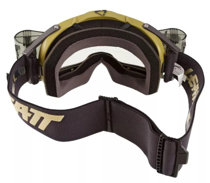 Мото очки Leatt Goggle Velocity 6.5 Roll-Off Clear Sand (8021700500)