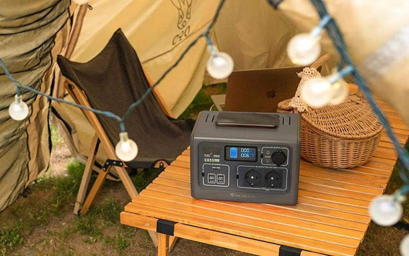 Портативная станция BLUETTI PowerOak EB55 Gray (537 Вт·ч / 700 Вт)