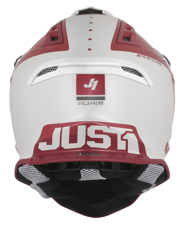 Мотошолом Just1 J12 Syncro Grey/Dk Grey/Bordeaux