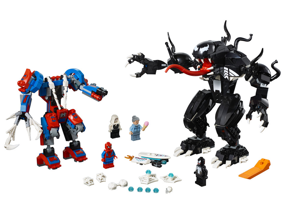 Конструктор Lego Super Heroes: человек-паук против Венома (76115)