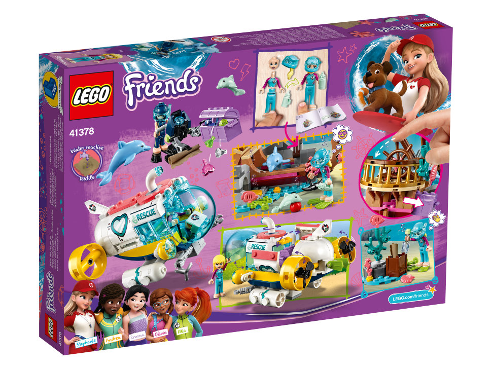 Конструктор Lego Friends: спасение дельфинов (41378)