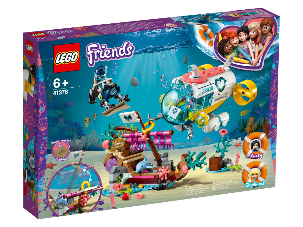 Конструктор Lego Friends: спасение дельфинов (41378)