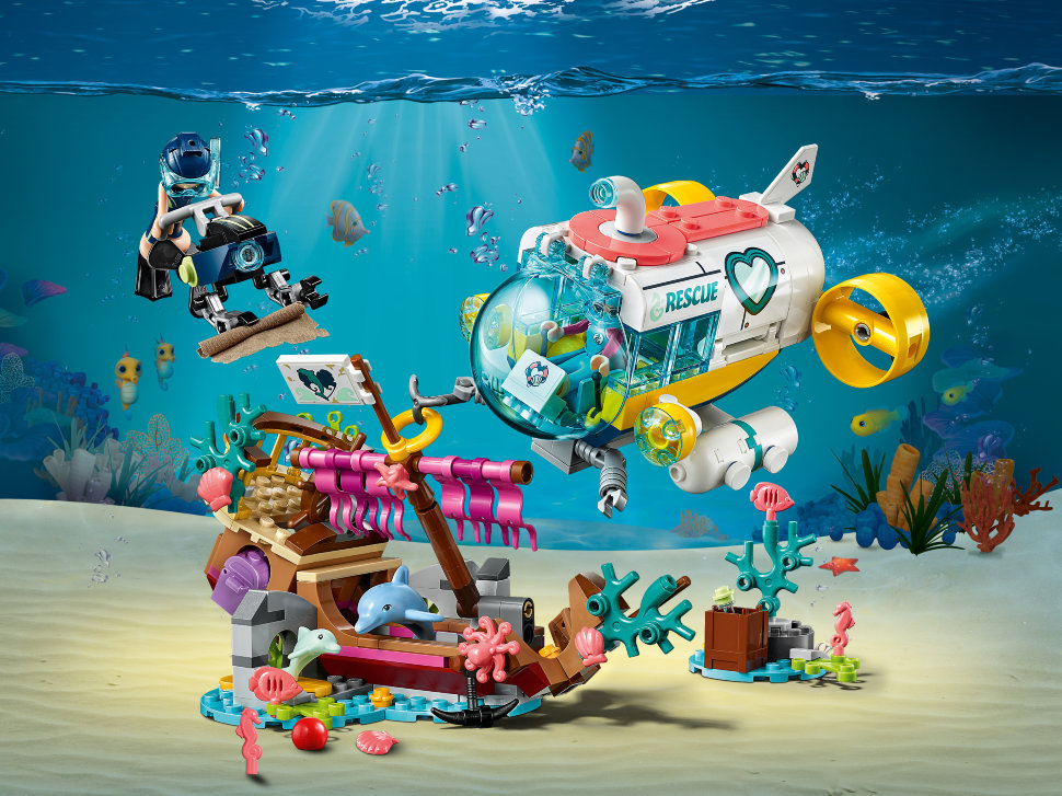 Конструктор Lego Friends: спасение дельфинов (41378)