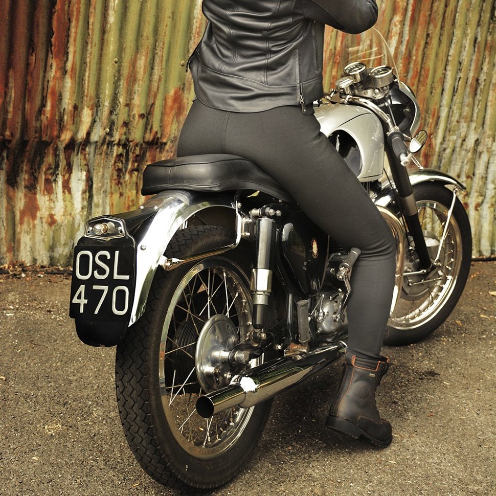 Мотоджинсы Oxford Super Leggings WS Short Black