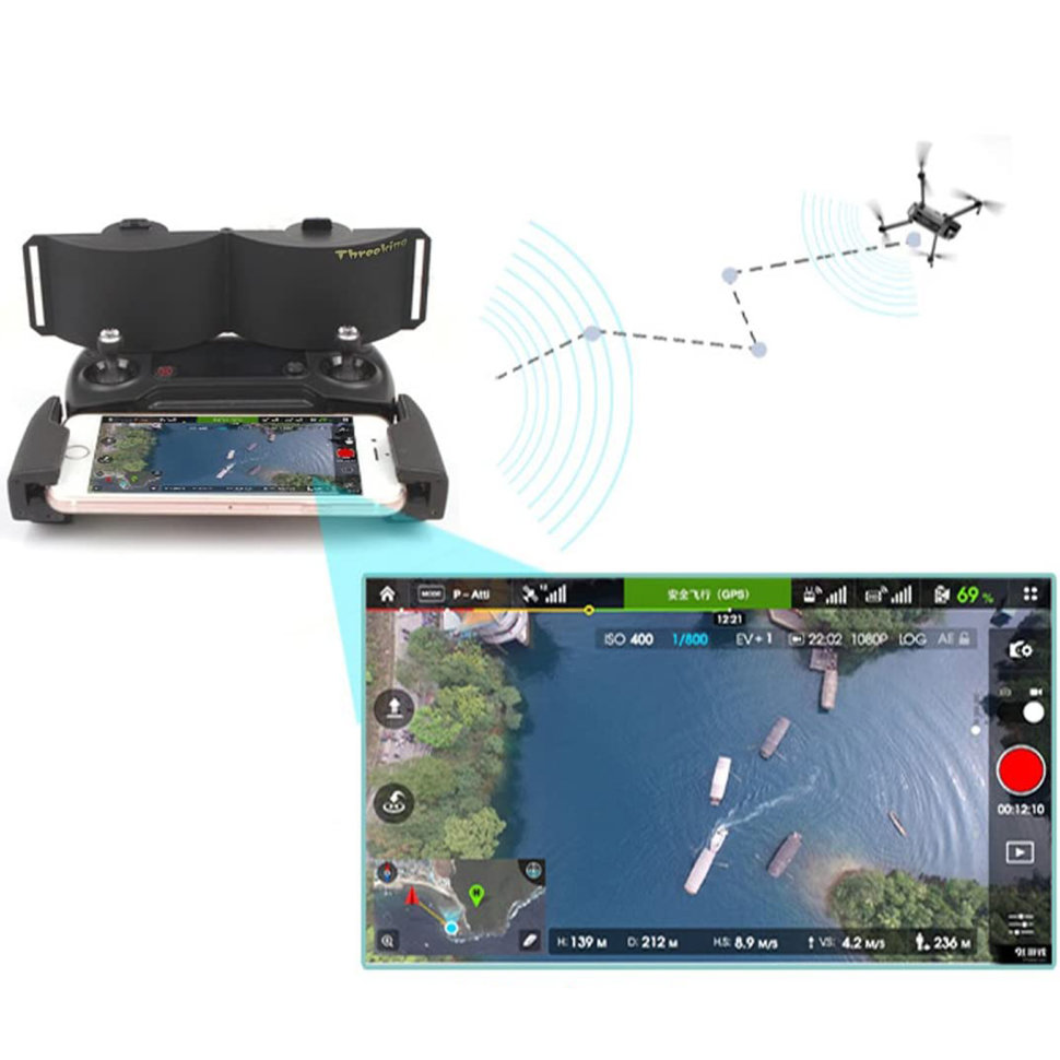 Усилители антенн пульта DJI Mavic 2, Air, Mini (MV-ZC601-S)