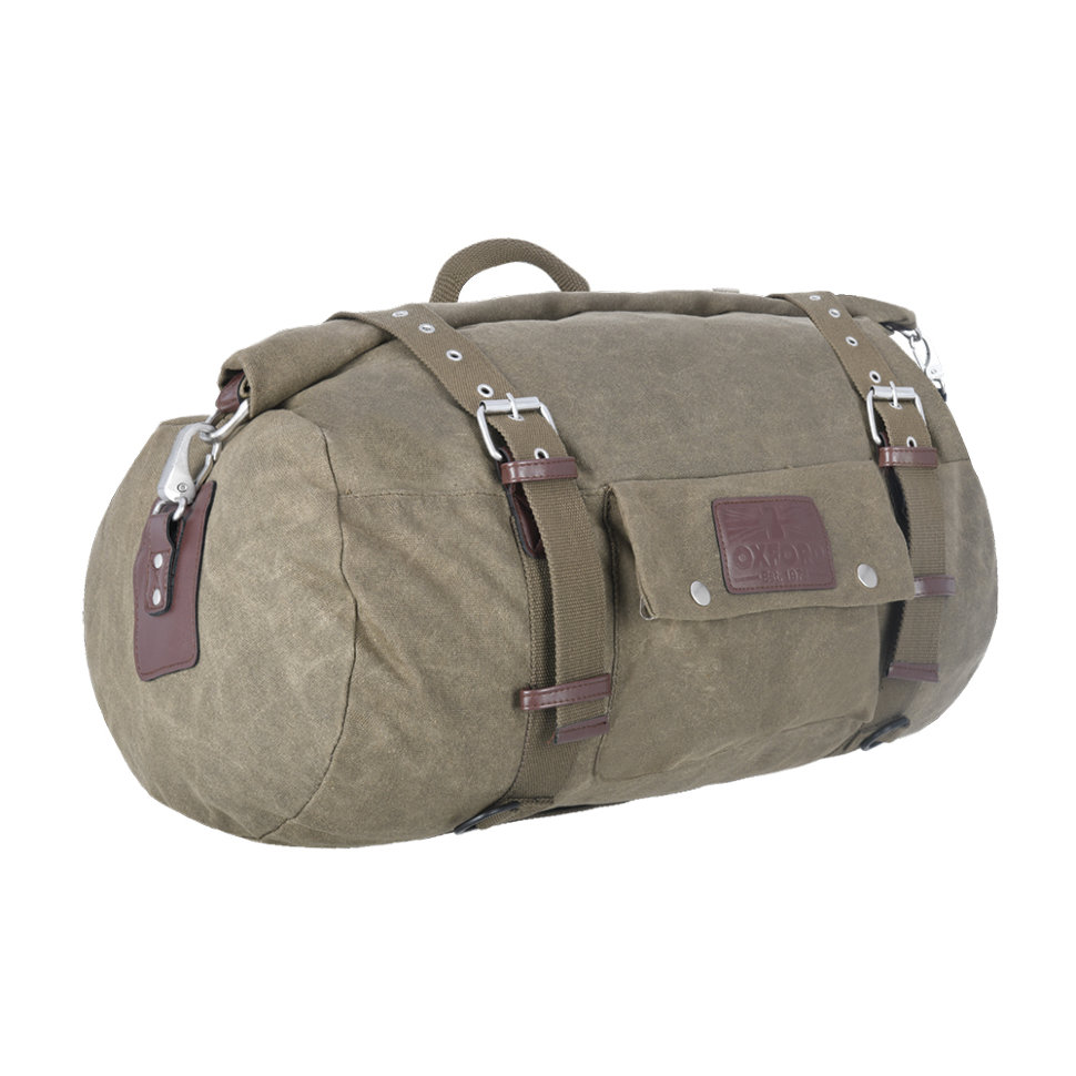 Мотосумки рулонний на хвіст Oxford Heritage Roll Bag Khaki 30L (OL577)