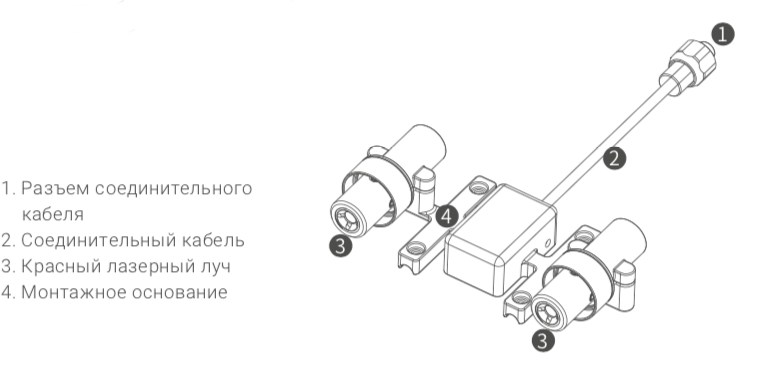 Лазерный измеритель Chasing M2/M2 Pro Laser Caliper