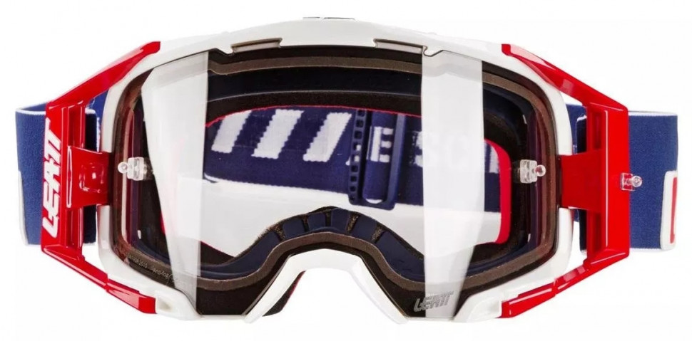 Мото очки Leatt Goggle Velocity 6.5 Light Grey Chilli Colored Lens (8021700280)