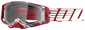 Мото очки 100% Armega Goggle Oversized Clear Lens Deep Red (50721-101-02)