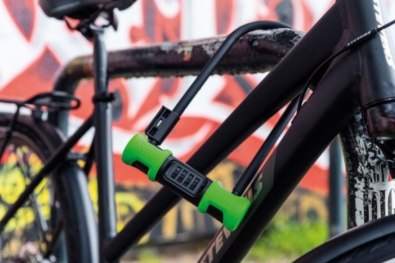 Замок U-образный ABUS 410C/170HB230 Ultra Combo Green SH34 (867408)