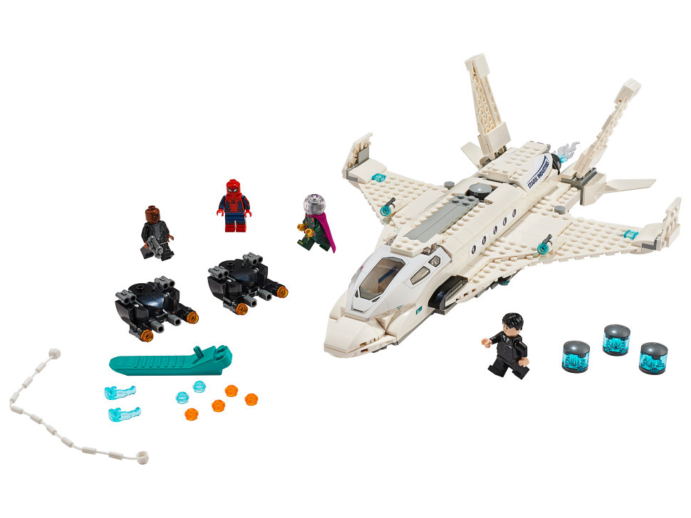 Конструктор Lego Super Heroes: реактивний літак Старка і атака дрона (76130)