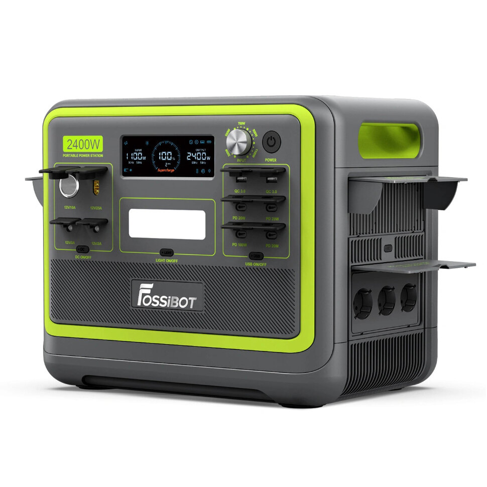 Зарядная станция Fossibot F2400 Green (2048 Вт·ч / 2400 Вт)