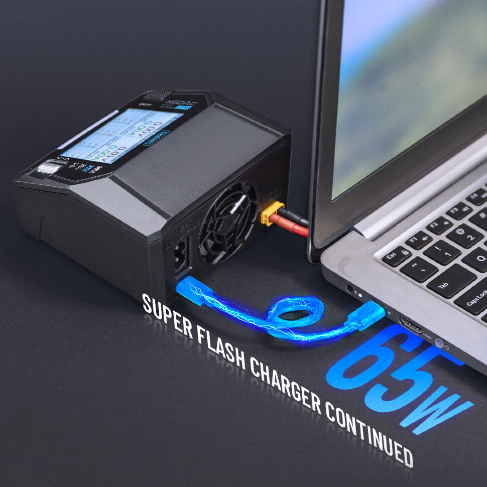 Зарядний пристрій ToolkitRC M6DAC V2 (AC 220 Вт / 2* DC 400 Вт)