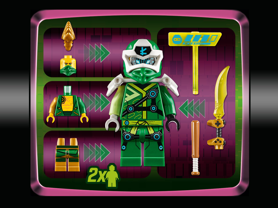 Конструктор Lego Ninjago: игровой автомат Ллойда (71716)