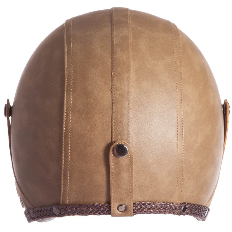 Мотошлем для чоппера Vintage Brown (VIKN-2)