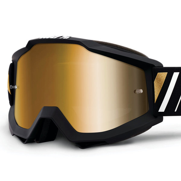 Мото очки 100% Accuri Off Mirror Lens True Gold (50210-347-02)