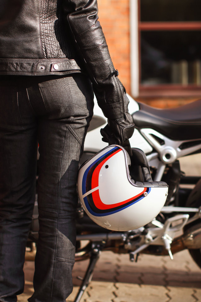 Мотокуртка женская BMW Motorrad Jacket BlackLeather Black