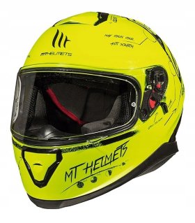 Мотошлем MT Helmets Thunder 3 SV Board Yellow
