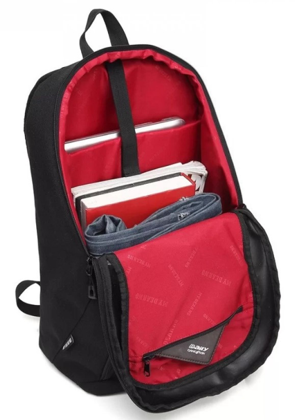 Рюкзак для фотоаппарата Huwang DAC-0304R Black/Red (32380)