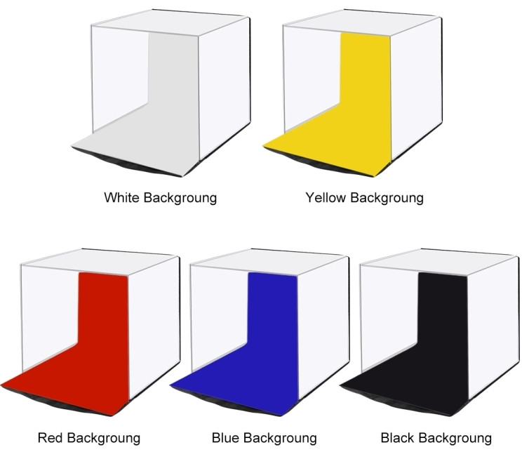 Фотобокс без подсветки Puluz PU5140 40x40x40 см.