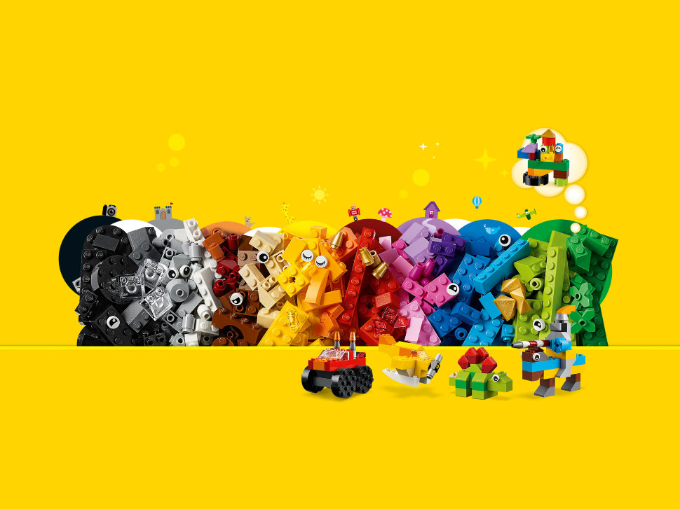 Конструктор Lego Classic: базовый набор кубиков (11002)