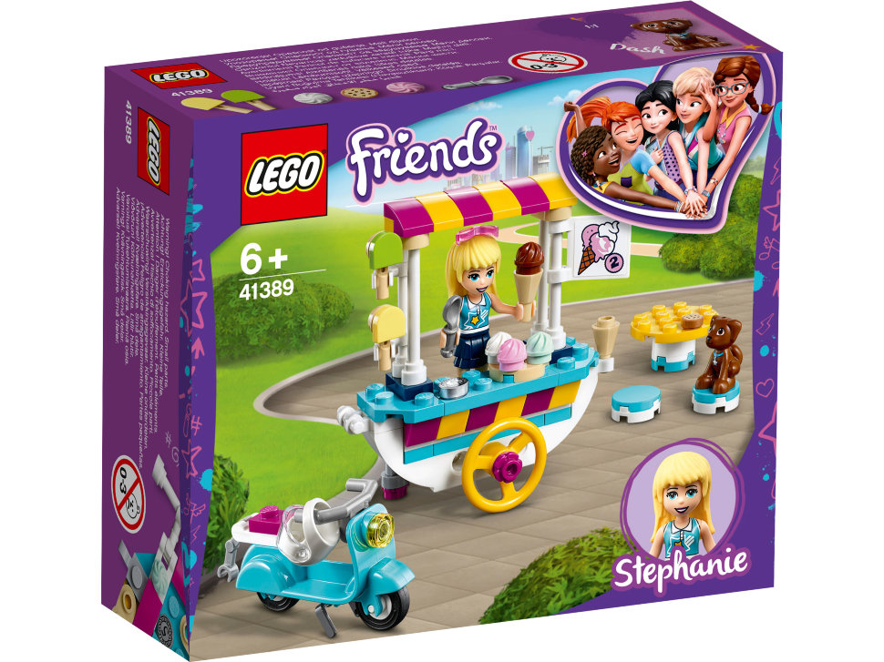 Конструктор Lego Friends: тележка с мороженым (41389)