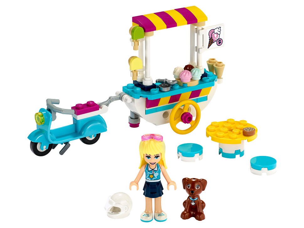 Конструктор Lego Friends: тележка с мороженым (41389)