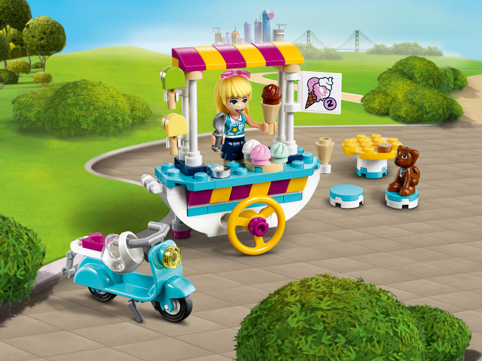 Конструктор Lego Friends: тележка с мороженым (41389)