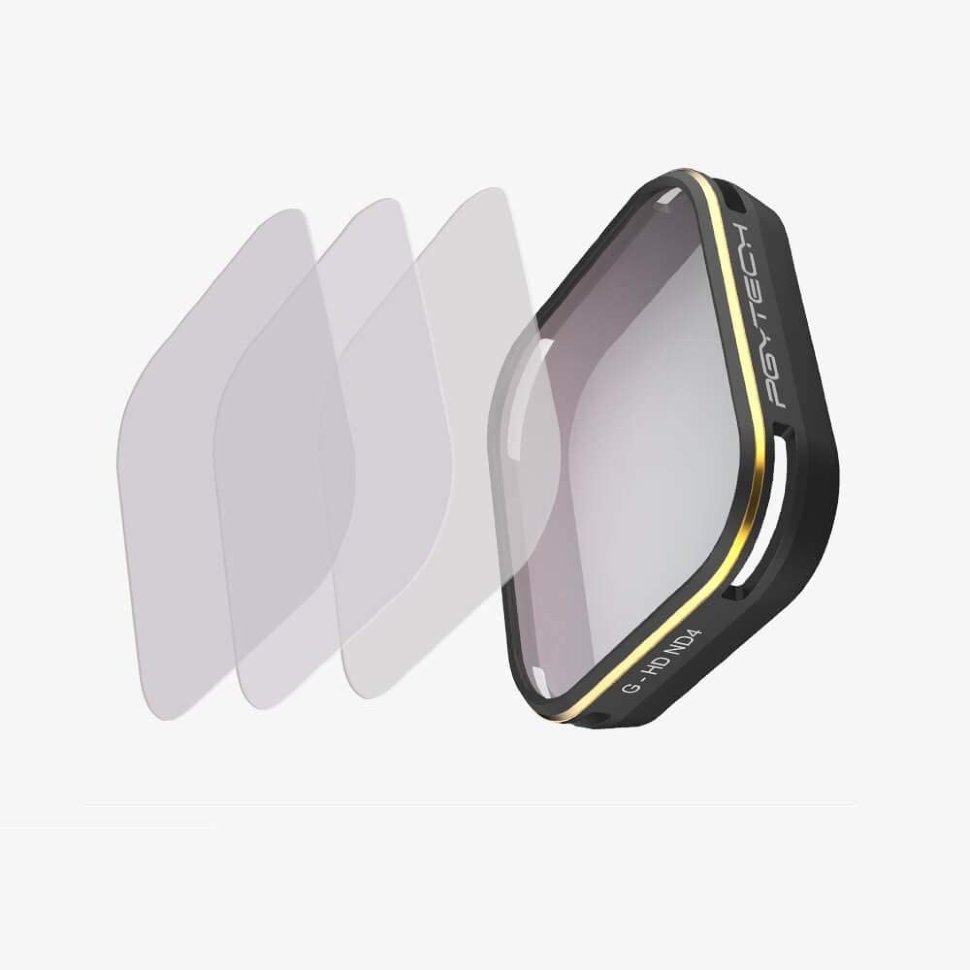 Нейтральный фильтр Pgytech Filter ND4 for GoPro Hero 5/6/7 (P-G5-108)