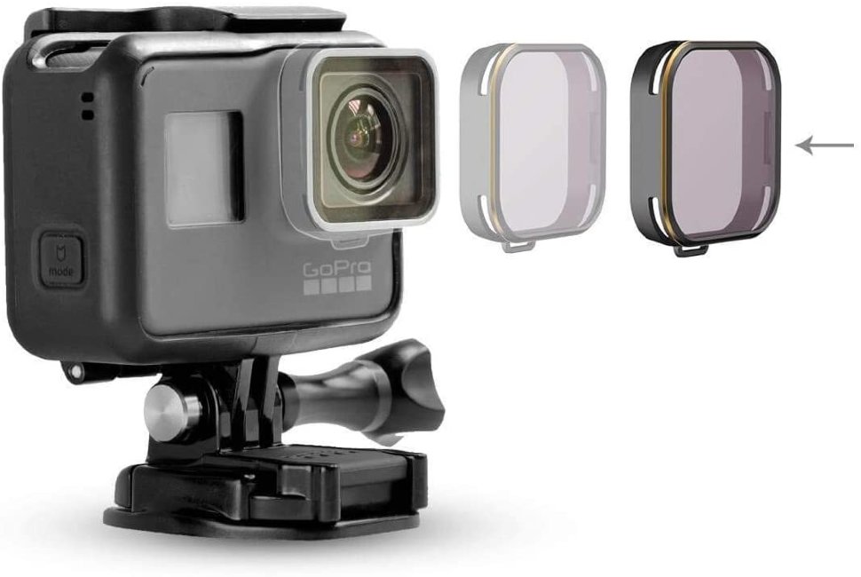 Нейтральный фильтр Pgytech Filter ND4 for GoPro Hero 5/6/7 (P-G5-108)
