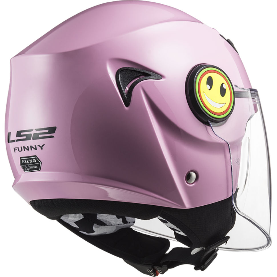 Детский мотошлем LS2 OF602 Funny Gloss Pink