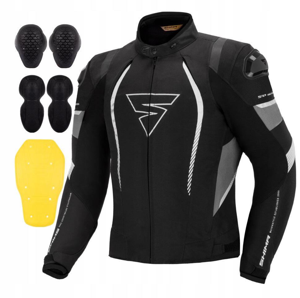 Мотокуртка Shima Solid Pro Black