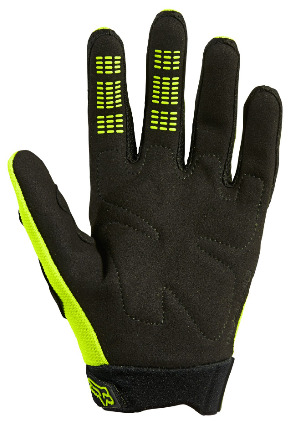 Детские мотоперчатки FOX YTH Dirtpaw Glove Flo Yellow