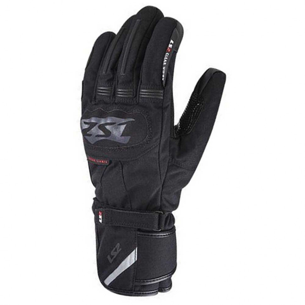 Мотоперчатки мужские LS2 Snow Man Gloves Black