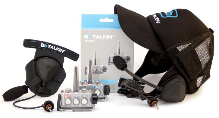 Комплект водозащищенный BbTalkin Advance Kite/Wind Surf с бейсболкой (А02R+B01CR+B02R)