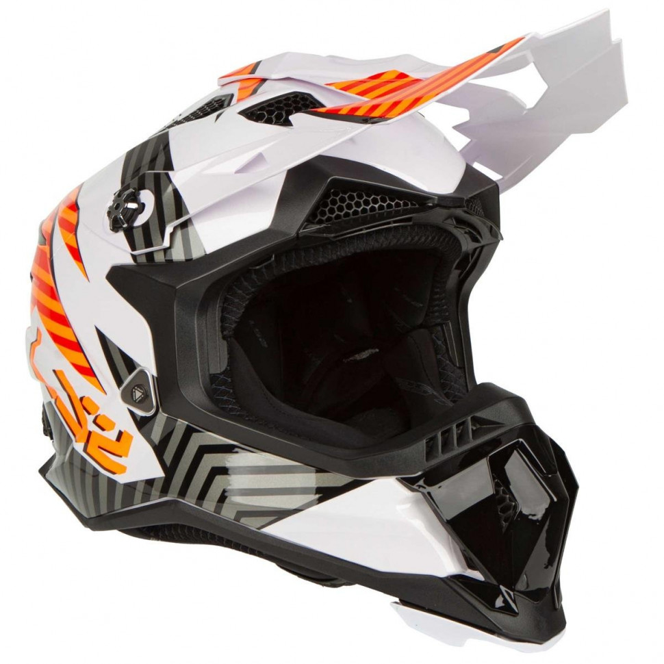 Мотошлем LS2 MX700 Subverter Astro Gloss White/Orange