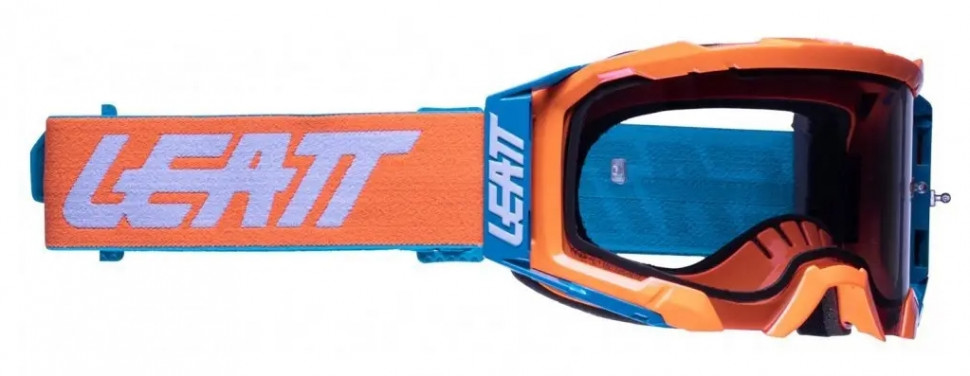 Мото очки Leatt Goggle Velocity 5.5 Grey Neon Orange Colored Lens (8022010370)