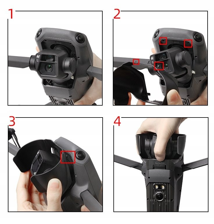 Защитная бленда SunnyLife Lens Hood для DJI Mavic 3 (M3-ZG341)